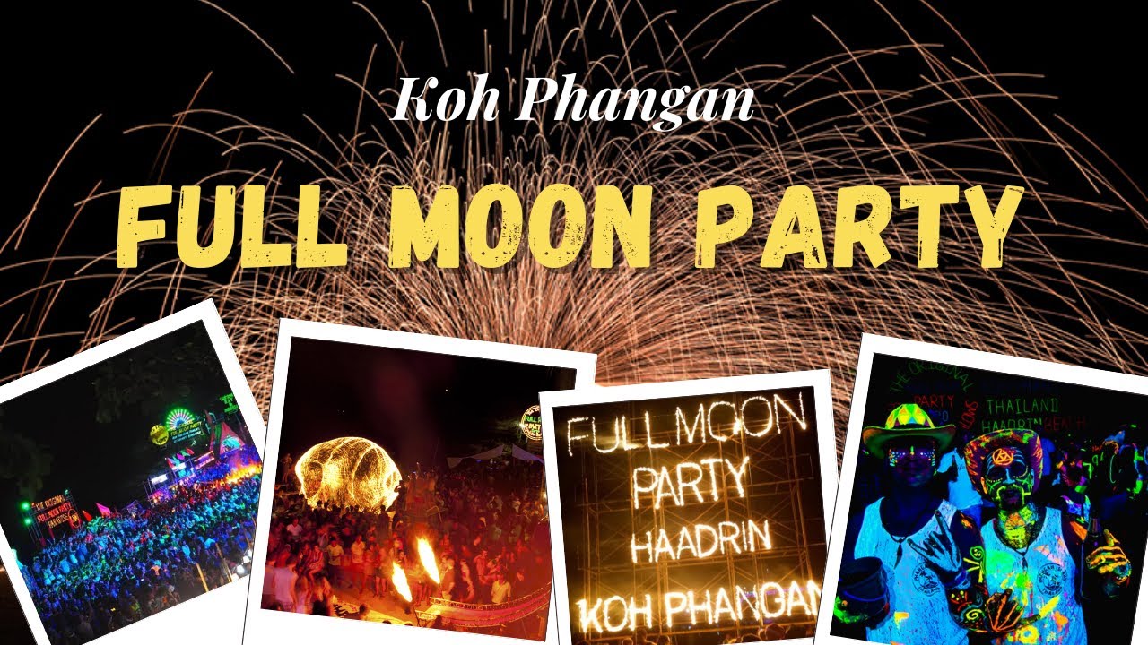 Full Moon Party in Koh Phangan 🌕 | Thailand’s Wildest Night!