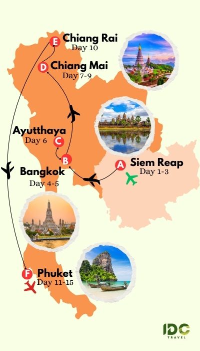 15 Days in Cambodia and Thailand