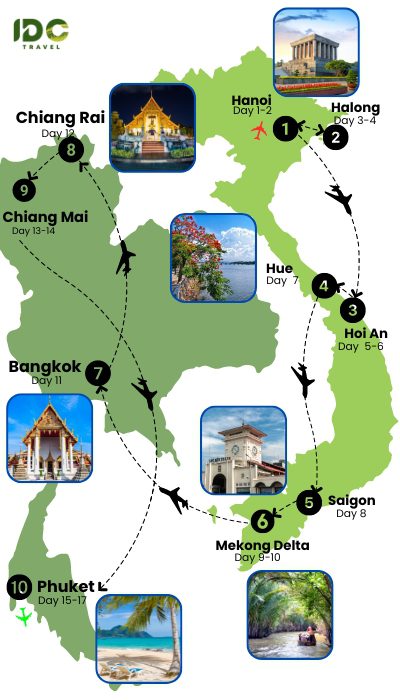 Discover the Boundless Beauty of Vietnam Thailand in 17 days
