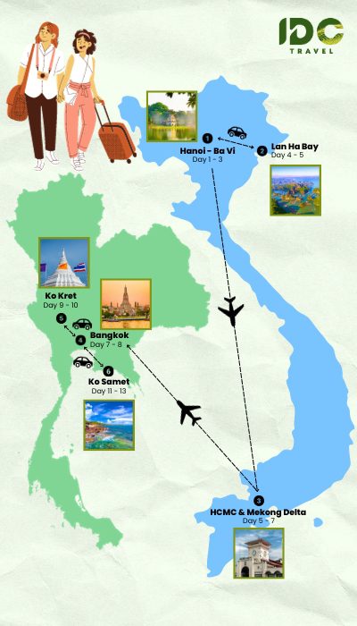 13 days in vietnam and thailand amazing vacation tour