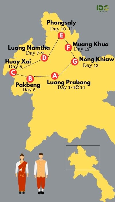 14 Days Northern Laos Adventure