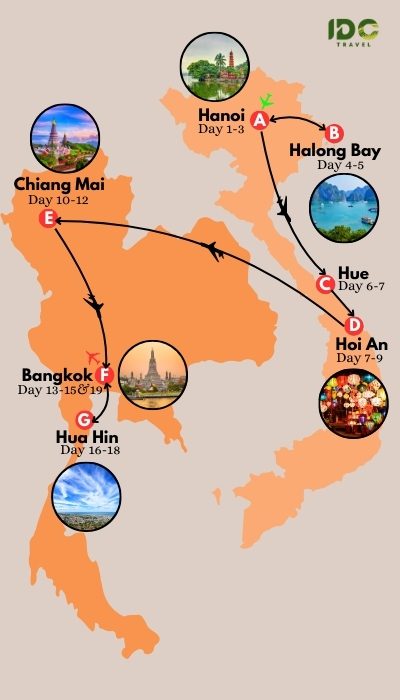 19 Days in Vietnam and Thailand