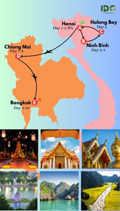 An Ultimate Escape to Nature of Northern Vietnam and Thailand 10 Days