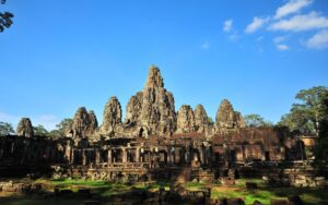 Angkor Wat after rain