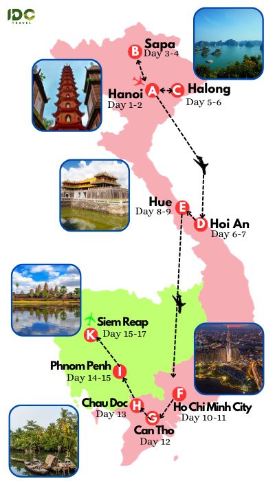 17 Days In Vietnam Cambodia: Suggested Itineraries For 2024