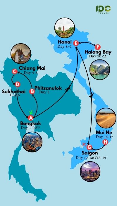 Best of Thailand and Vietnam in 19 Days
