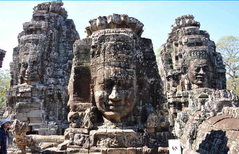 Bayon Temple in Cambodia
