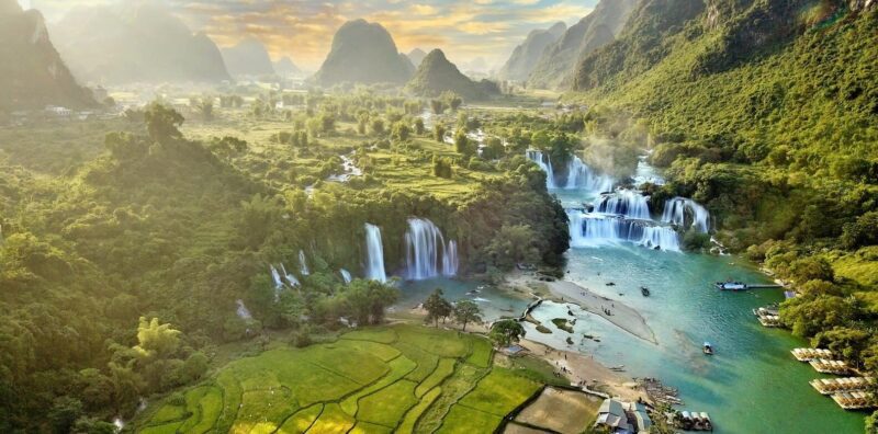 Ban Gioc waterfall