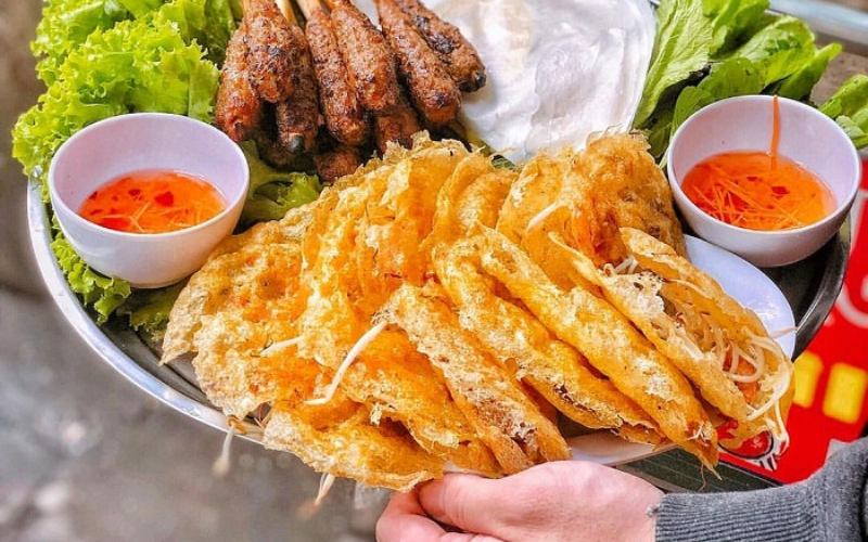 Banh xeo- Vietnamese sizzling crepes