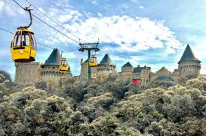 Cable Cars Travelling- Ba Na Hills