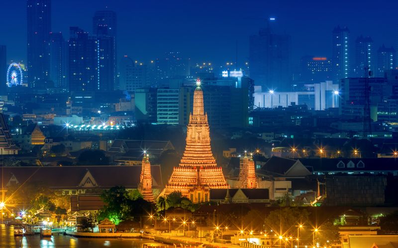 The bustling city - Bangkok