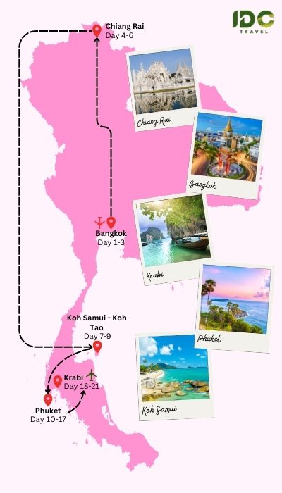 Best 21 Days in Thailand for Couples