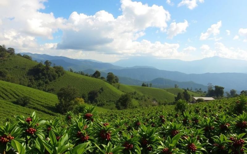 Bolaven coffee plateau - Laos