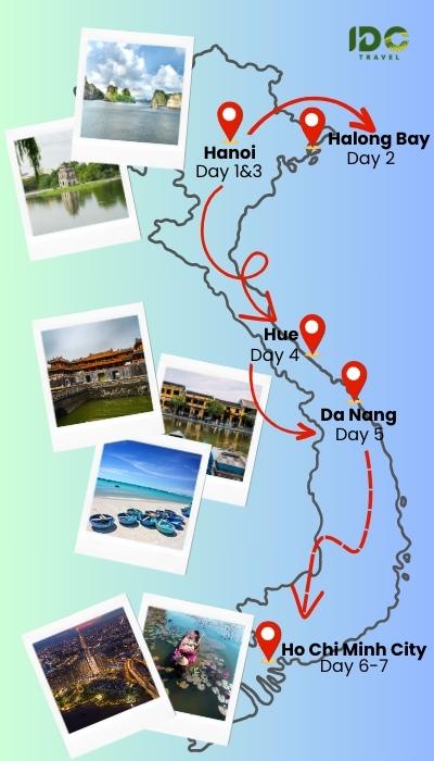 Classic Tour in Vietnam in 7 Days