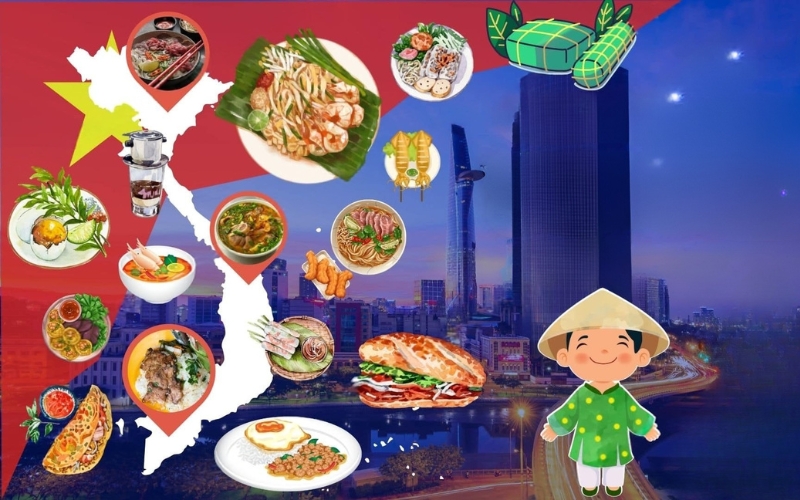 Culinary map of specialties of Vietnamese provinces and cities