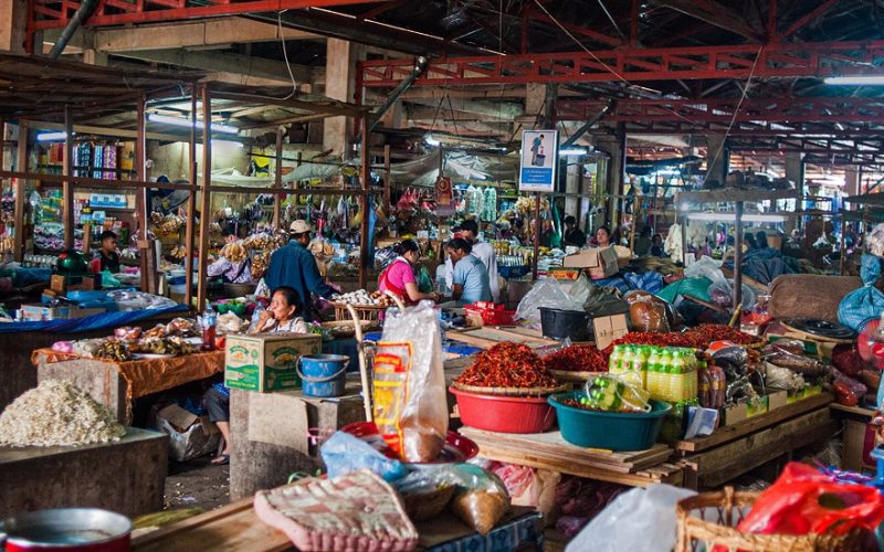 Central Market in Luang Prabang