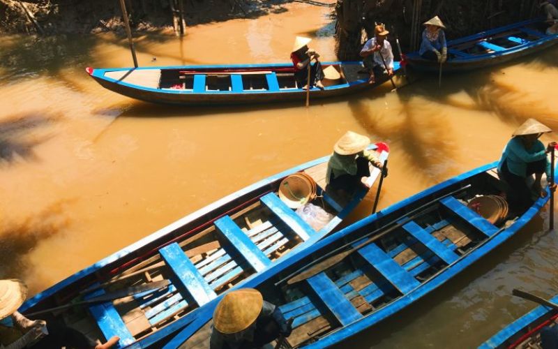 Cai Be Floating Market