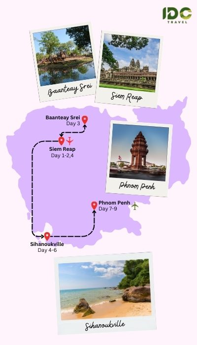 Classic Adventure to Cambodia in 9 Days