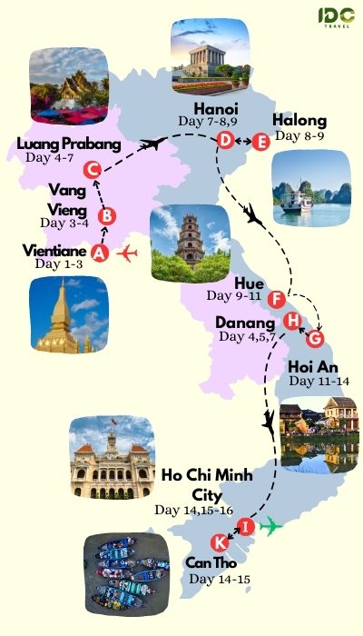 16 Days in Vietnam and Laos: Itinerary & Budget - IDC Travel