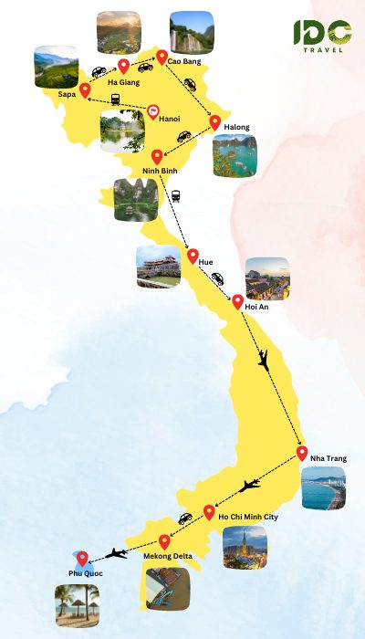 Discover Hidden Gems & Famous Sights in Vietnam in 3 Weeks