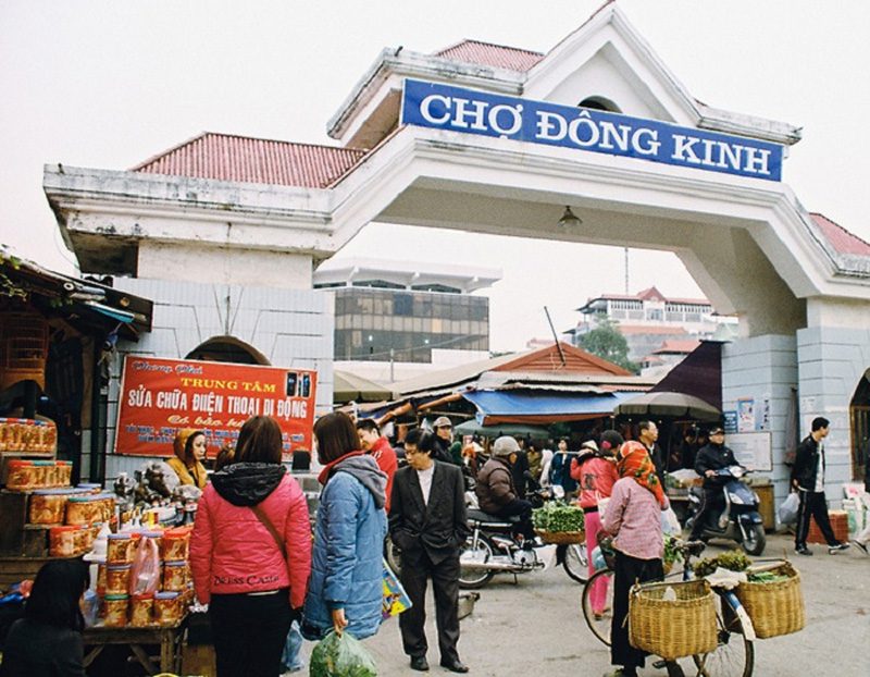 Dong Kinh Market in Lang Son