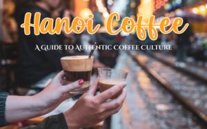 Drink coffee in Hanoi