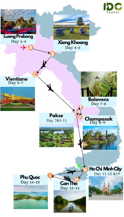 Essentials of Laos and Vietnam in 19 days