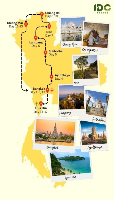 Explore Amazing Thailand in 17 Days