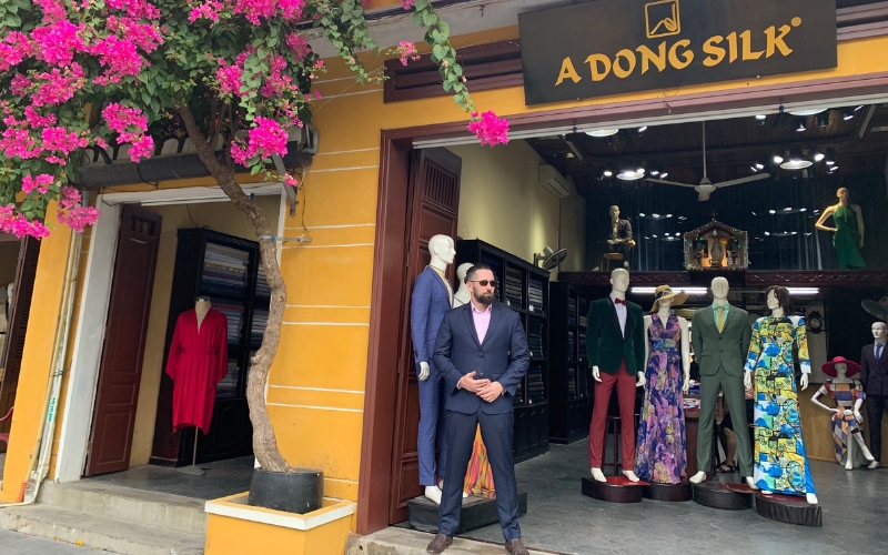 Experience the art of bespoke fashion at A Dong Silk
