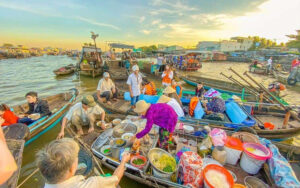 Floating market- Cai Rang