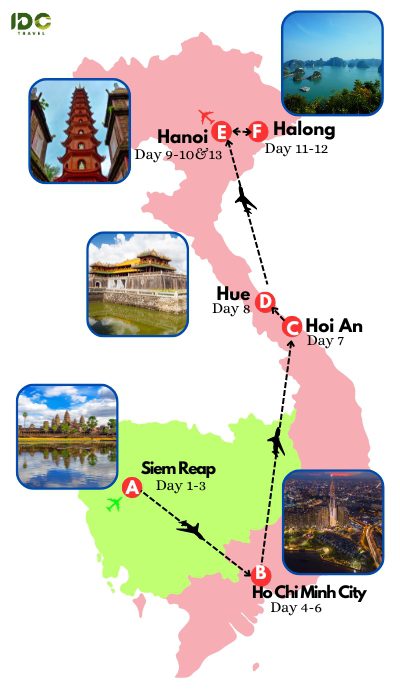 Family Tour to Cambodia and Vietnam in 13 Days