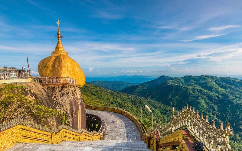 Golden Rock Pagoda