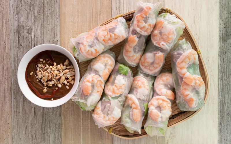 Goi cuon (Fresh spring rolls)
