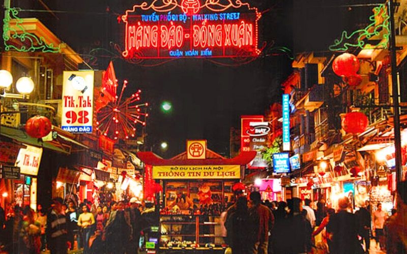 Vibrant Hanoi Night Market