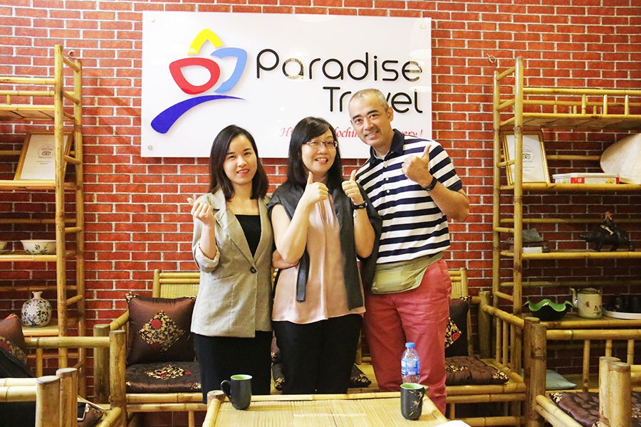 Helen with Mr Kumaraguru