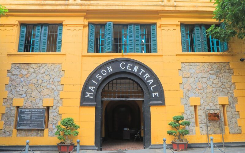 Hoa Lo Prison in Hanoi, vietnam