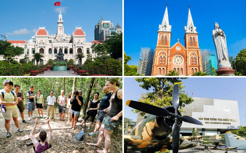 Cu Chi Tunnel and Ho Chi Minh City Tour