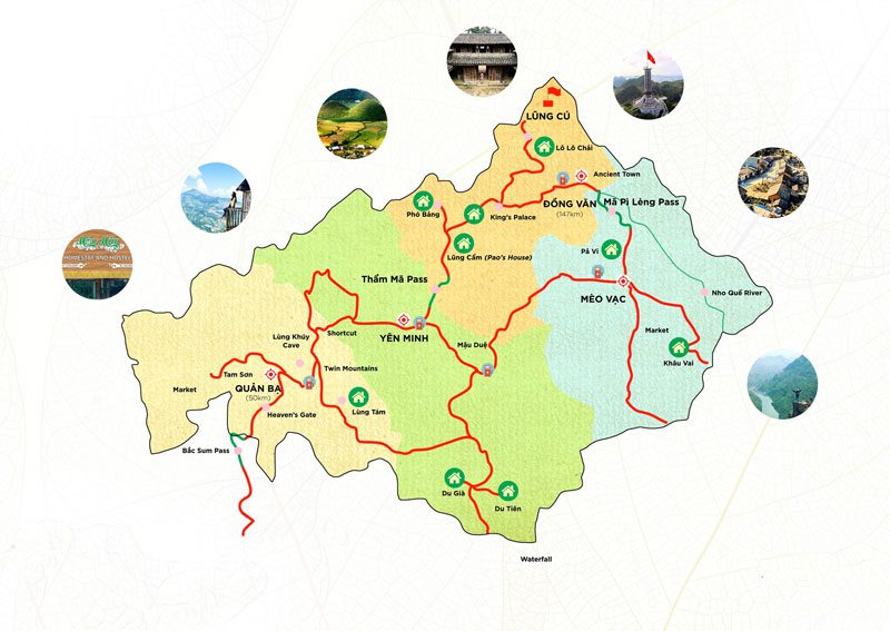 Ha Giang map