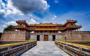 The citadel of the city of Hue