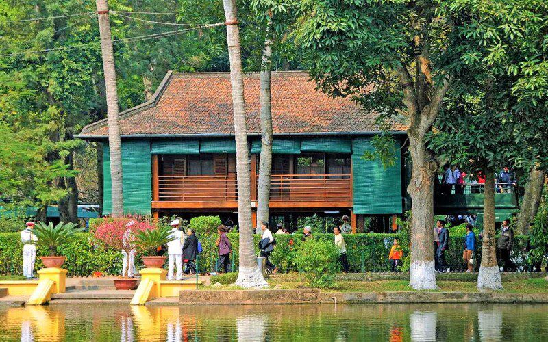 Ho Chi Minh’s House on stilts