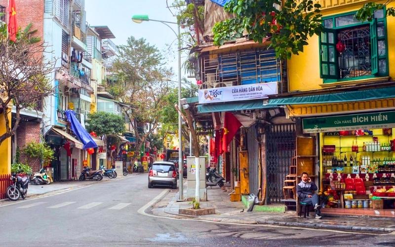 A Corner of Hanoi Old Quarter
