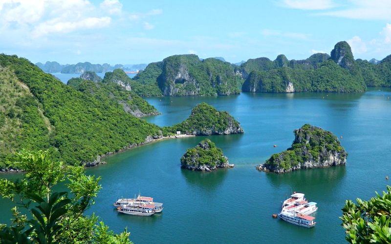 Halong view from Titov mountains