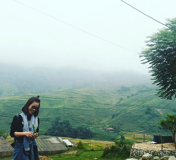 Helen at Lao Chai Village