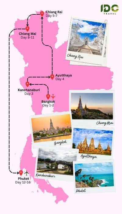 In-depth Exploration during 16 Days in Thailand