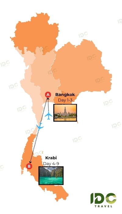 Itinerary 2_ The Andaman Route (Bangkok + Krabi)