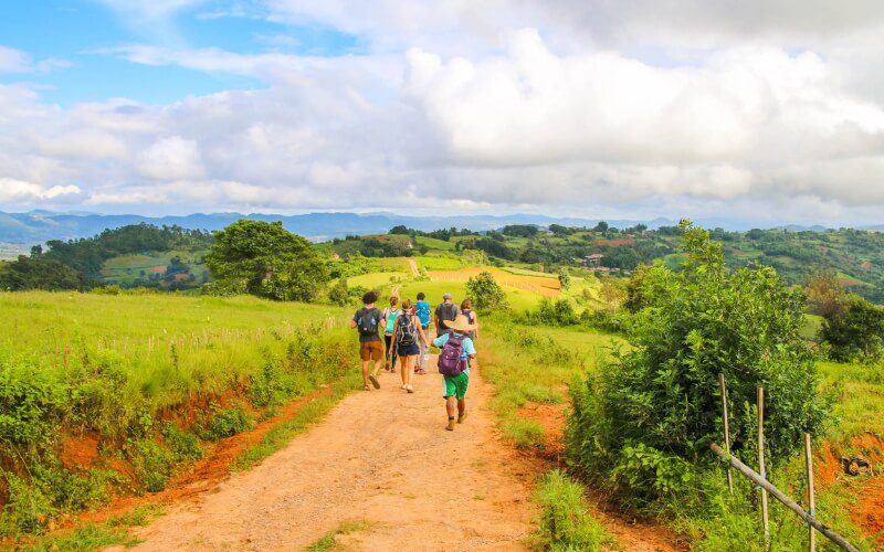 Kalaw in Inle Lake Trekking