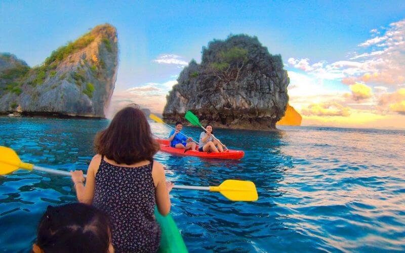 Kayaking around The Island 4 days mergui