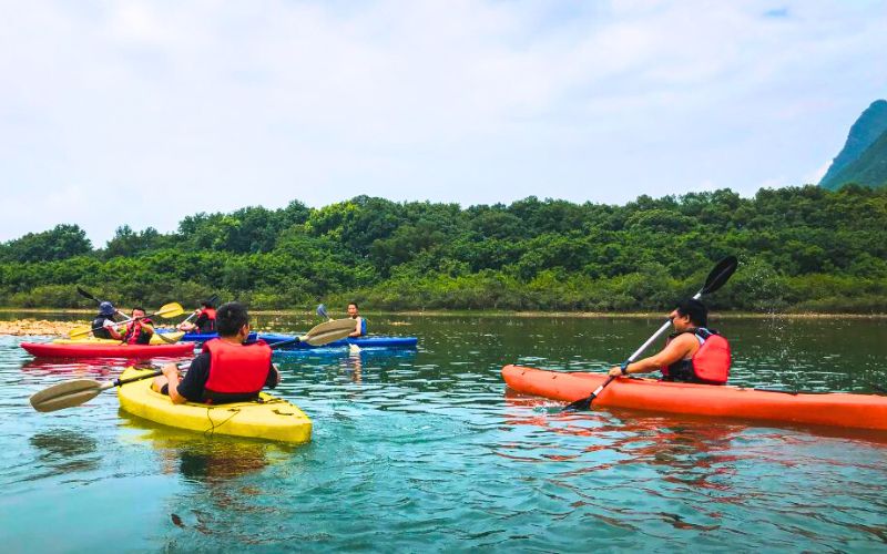 Kayak in Yangshuo