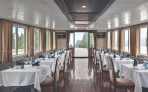 Le Marin Restaurant on Paradise Elegance Cruise