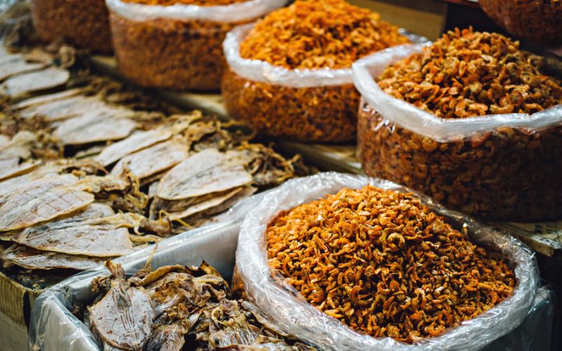 Local market in Kampong Cham